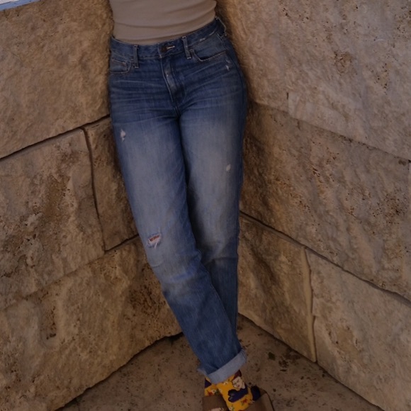 Abercrombie & Fitch Denim - Abercrombie and Fitch Boyfriend Jeans
